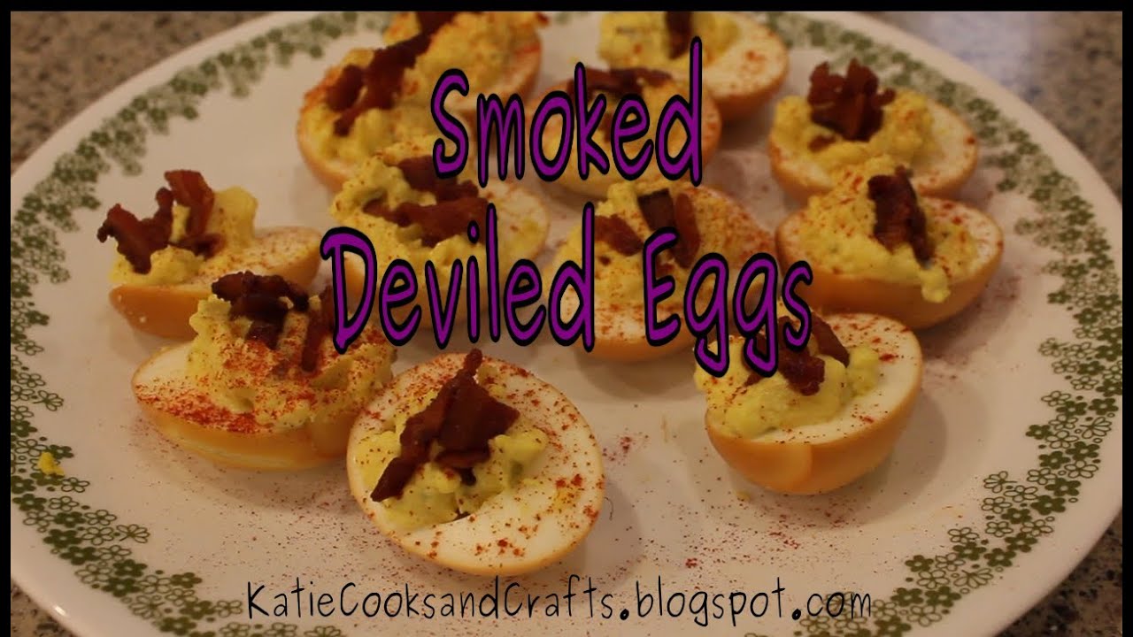 Smoked Deviled Eggs