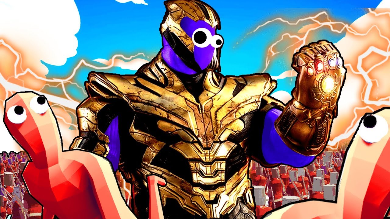 What Happens When THANOS FIGHTS EVERY UNIT in TOTALLY ACCURATE BATTLE SIMULATOR CUSTOM MODS (TABS)