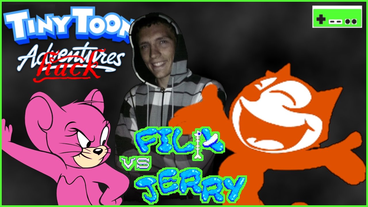 Felix vs Jerry (Tiny Toon Adventures hack)| Мой первый картридж :3 (gamesroomtv)