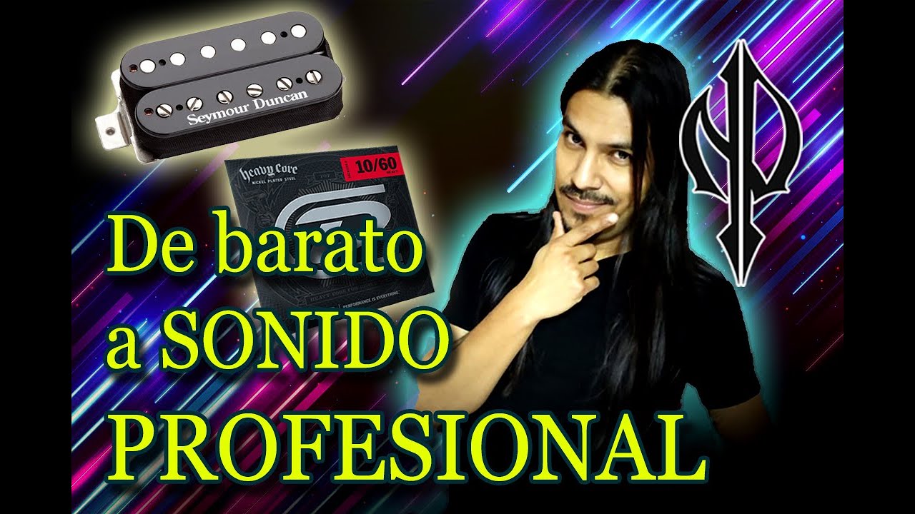 Guitarra BARATA con sonido CARO | SGR 7 | Seymour Duncan | Dunlop
