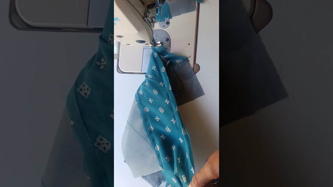 Easy blouse cutting print method.
