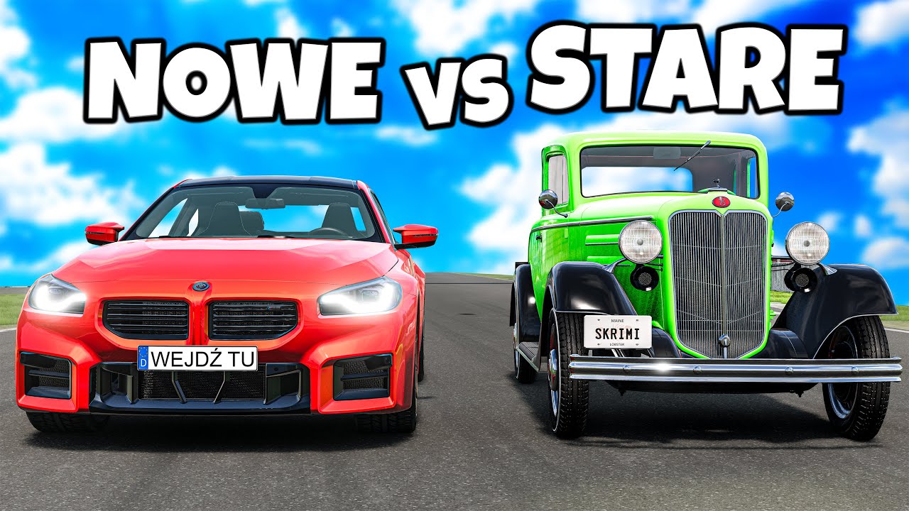 ❄️ STARE VS NOWE AUTA 2 | BEAMNG DRIVE |