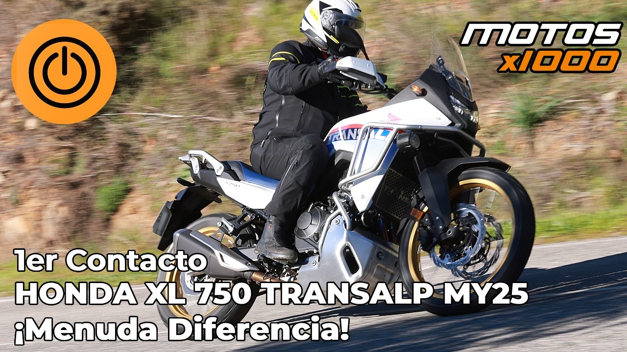 ¡Menuda Diferencia! NUEVA HONDA XL750 TRANSALP MY25 | Motosx1000