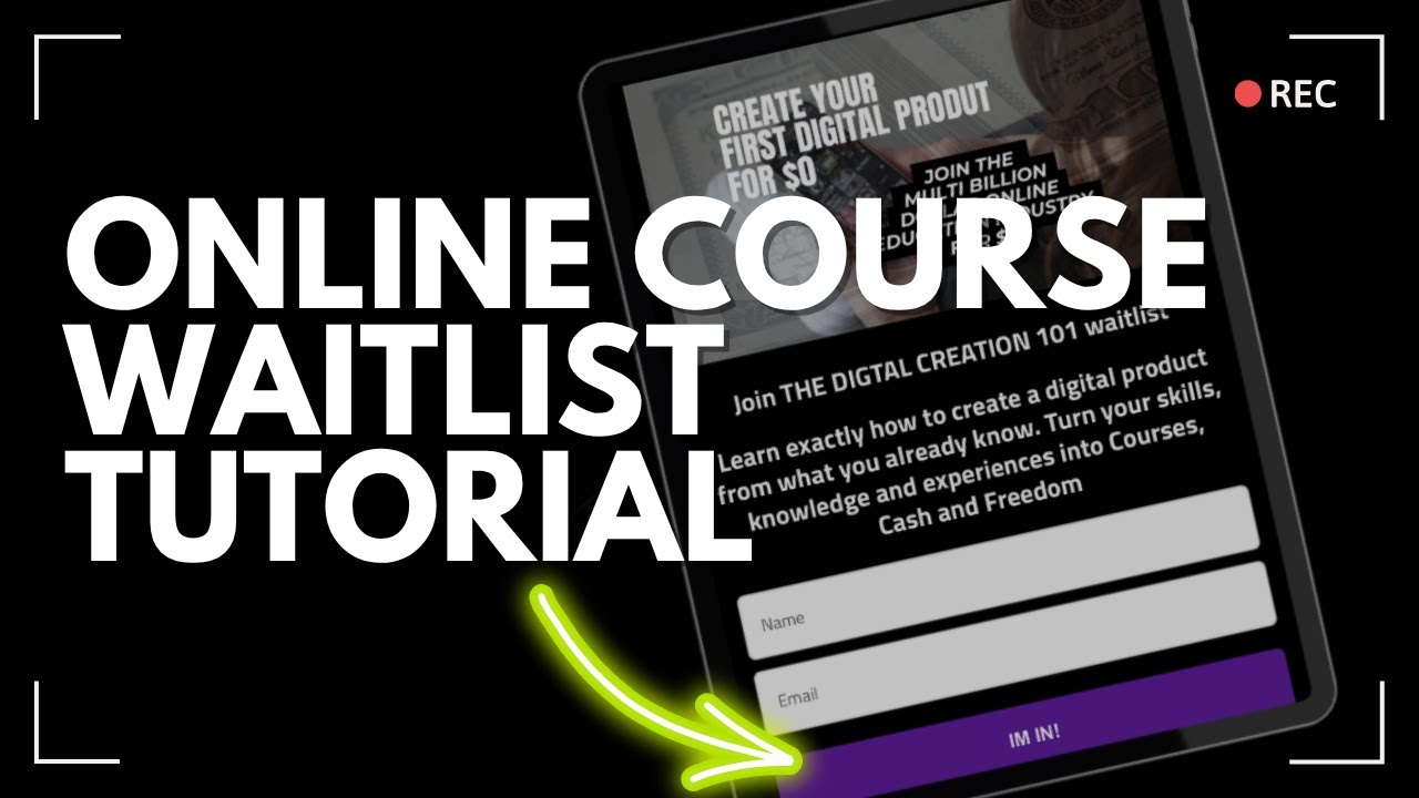 Your Online Course Launch Needs This Waitlist Strategy (Mailerlite Tutorial)