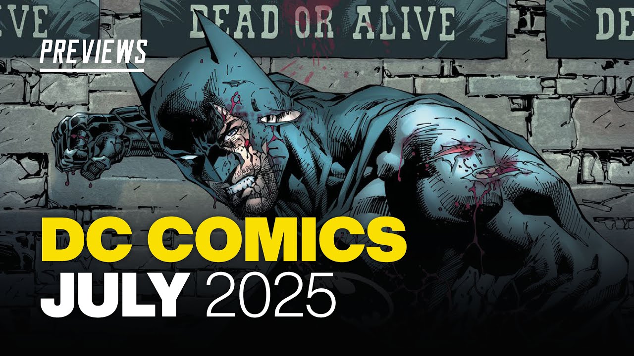 ПРЕДВАРИТЕЛЬНЫЕ ОБЗОРЫ DC Comics: что НОВОГО от DC в июле 2025 года!