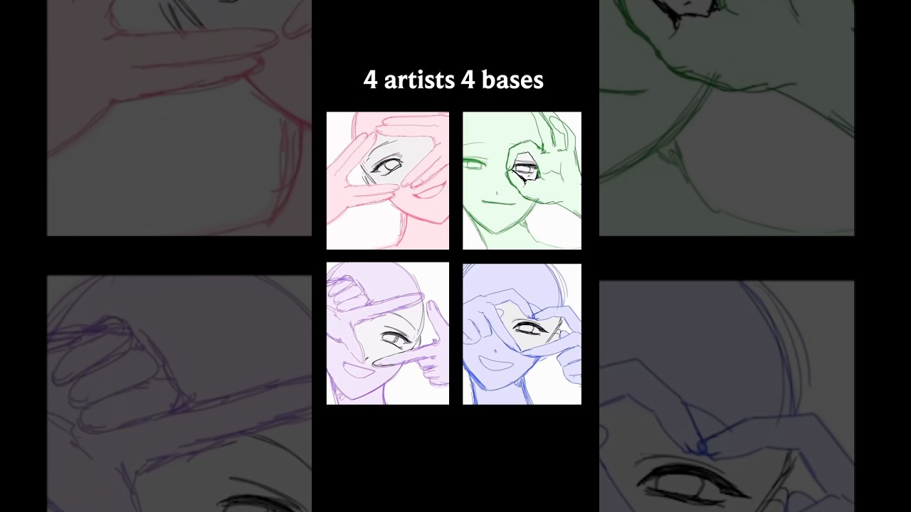 4 Artists 4 Bases collab! 💖 #art #avatar #collab #artist #digitalart #arttrend #4artists4bases