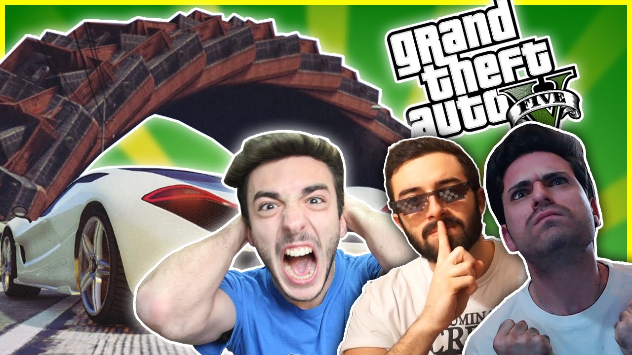 GARE CLANDESTINE E LOOP SOTTO IL PONTE!! - GTA V Online w/GiampyTek & S7ORMy