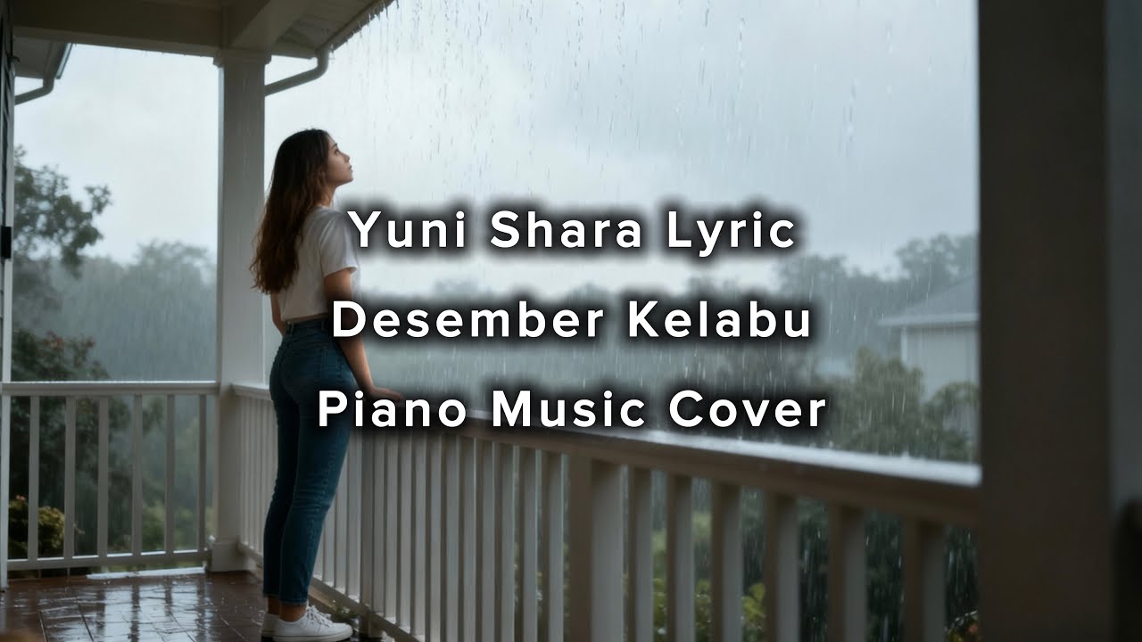 Yuni Shara Lyric - Desember Kelabu | Piano Music Cover