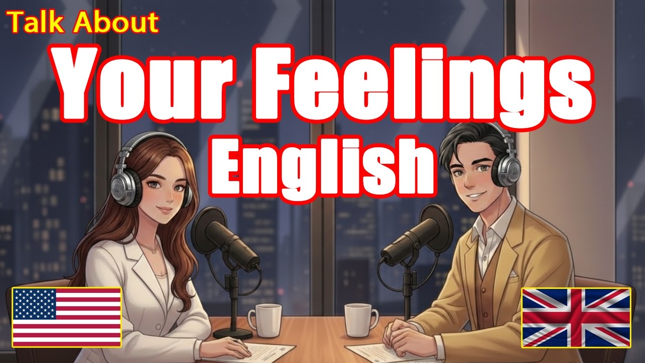 Talk About Your Feelings | English in Daily Life - English Conversation