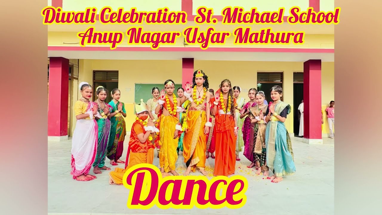 St. Michael's Jr. High School Anup Nagar, Usfar, Mathura / Diwali Skit  Video 2025 / #2025 #diwali