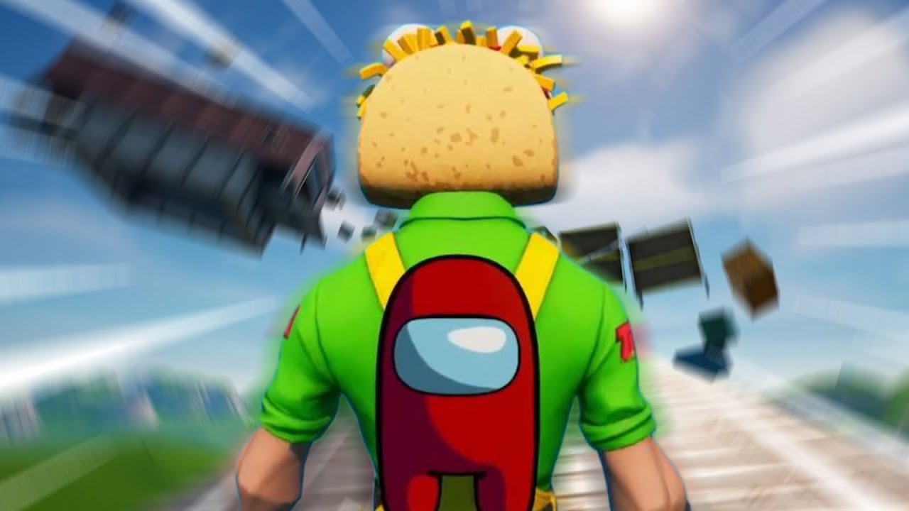 MUSTA TULI FORTNITEN ONLY UP SPEEDRUNNAAJA...