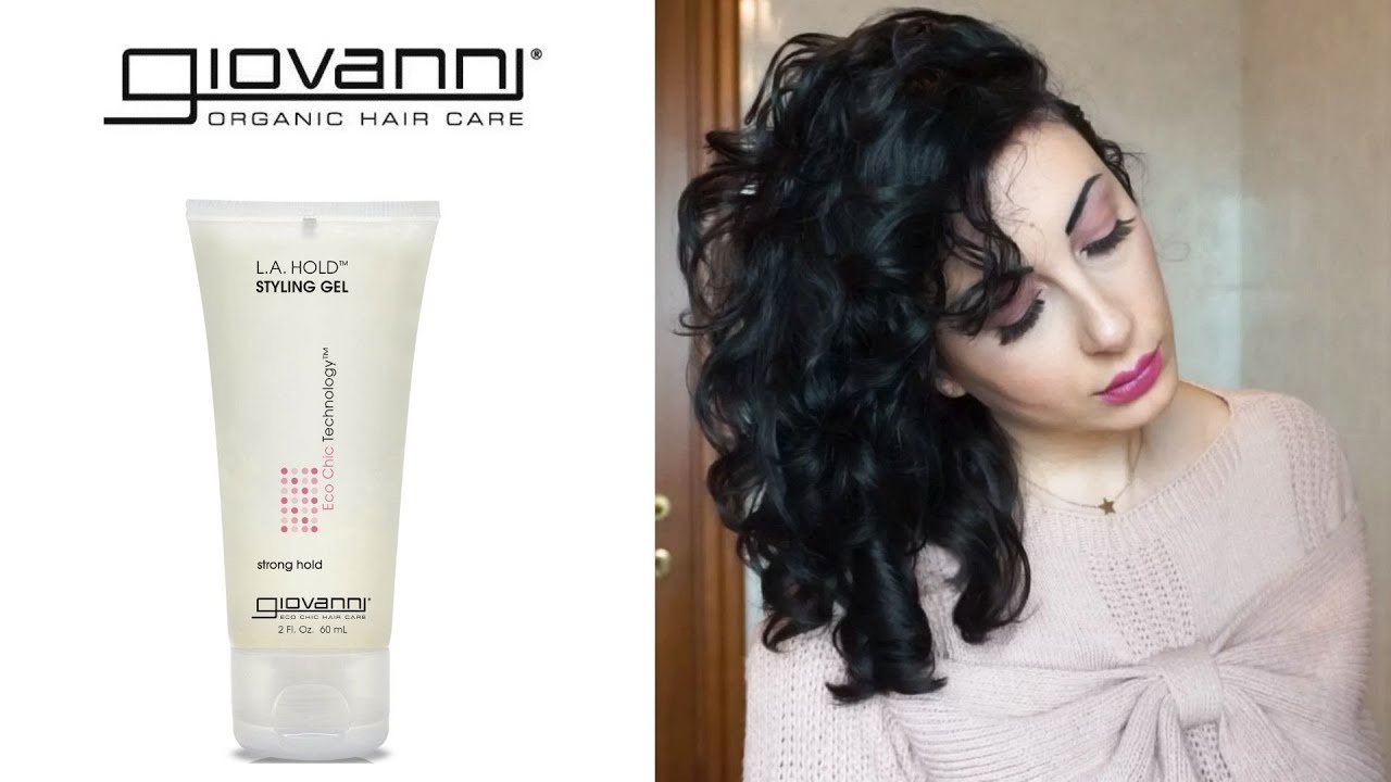 Recensione Gel Giovanni L. A. Hold per lo Styling dei Capelli Ricci e Mossi | Ana Beauty