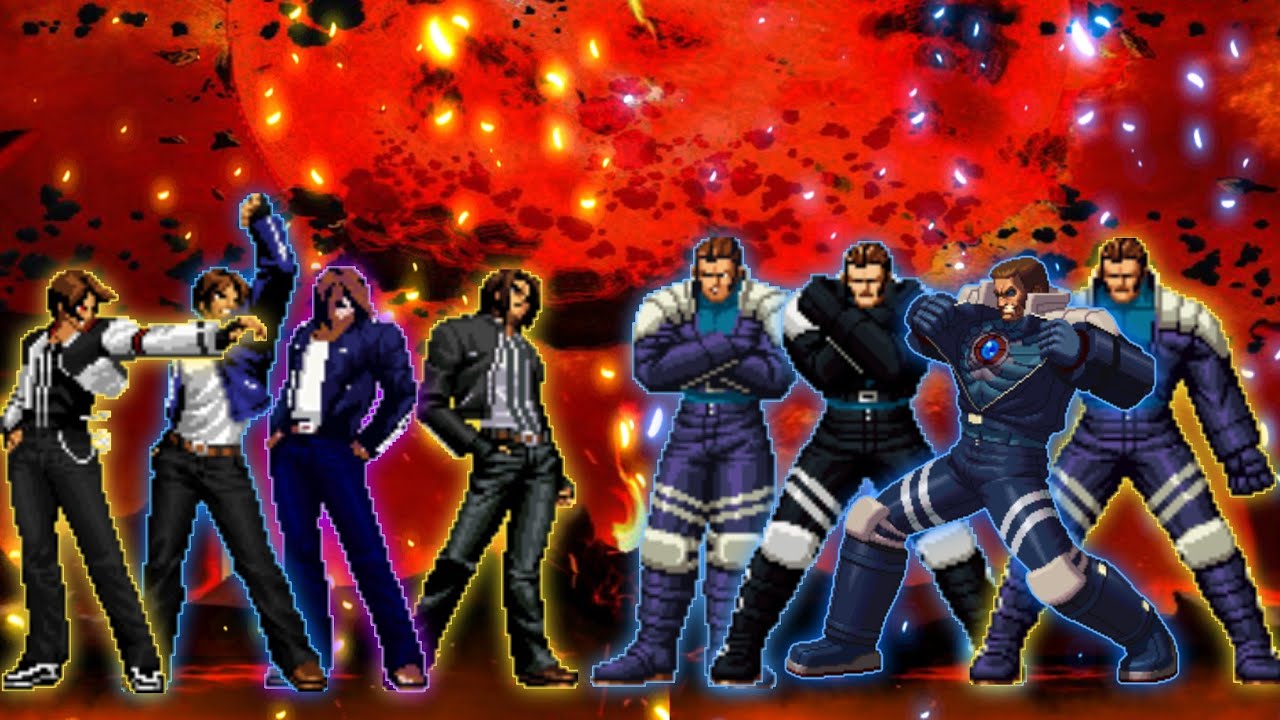 [KOF Mugen] Kyo Team VS. Maxima Team