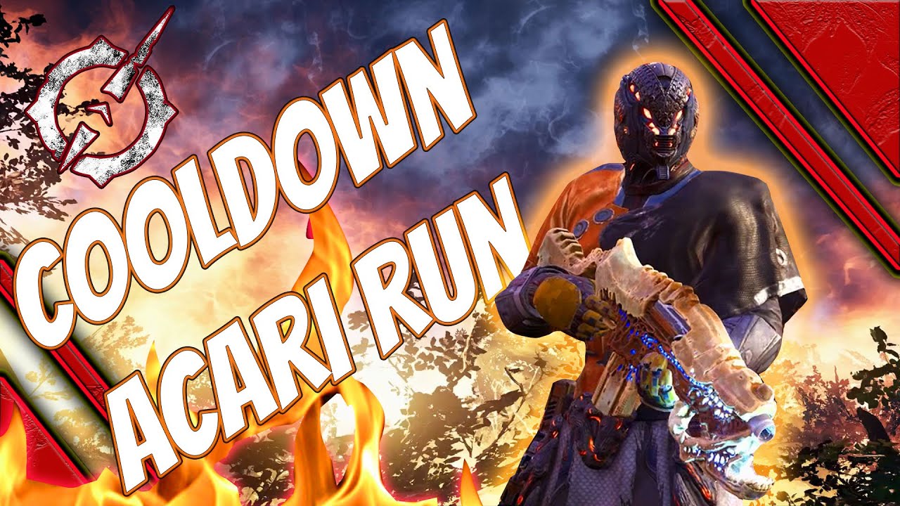 Outriders acari low cooldown anomaly run for people with no deathshield or chest ct15 gold