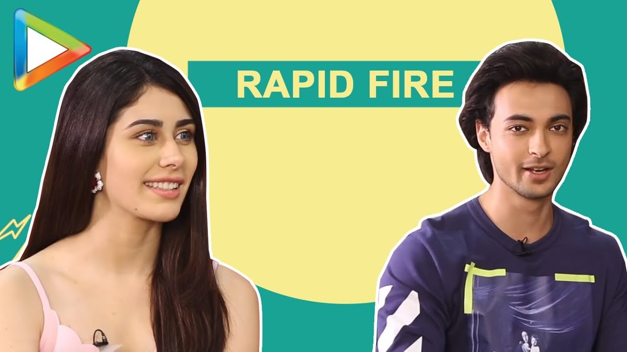 VIRAL ALERT: Loveyatri couple Aayush Sharma & Warina Hussain's SUPERB rapid fire