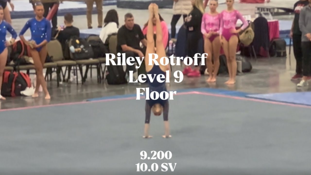 Level 9 Floor Routine Ozone Invitational - Riley Rotroff 1/17/2026