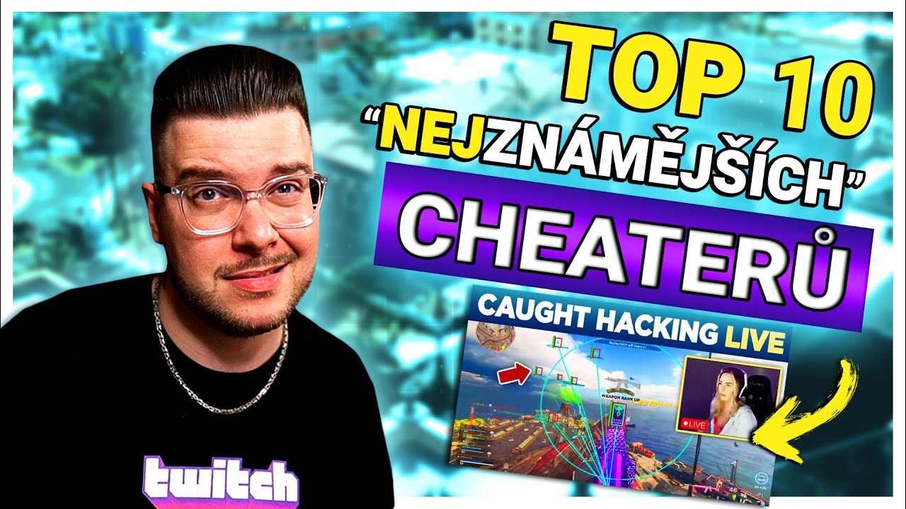 TOP 10 nejznámějších CHEATERŮ ve Warzone | REAKCE