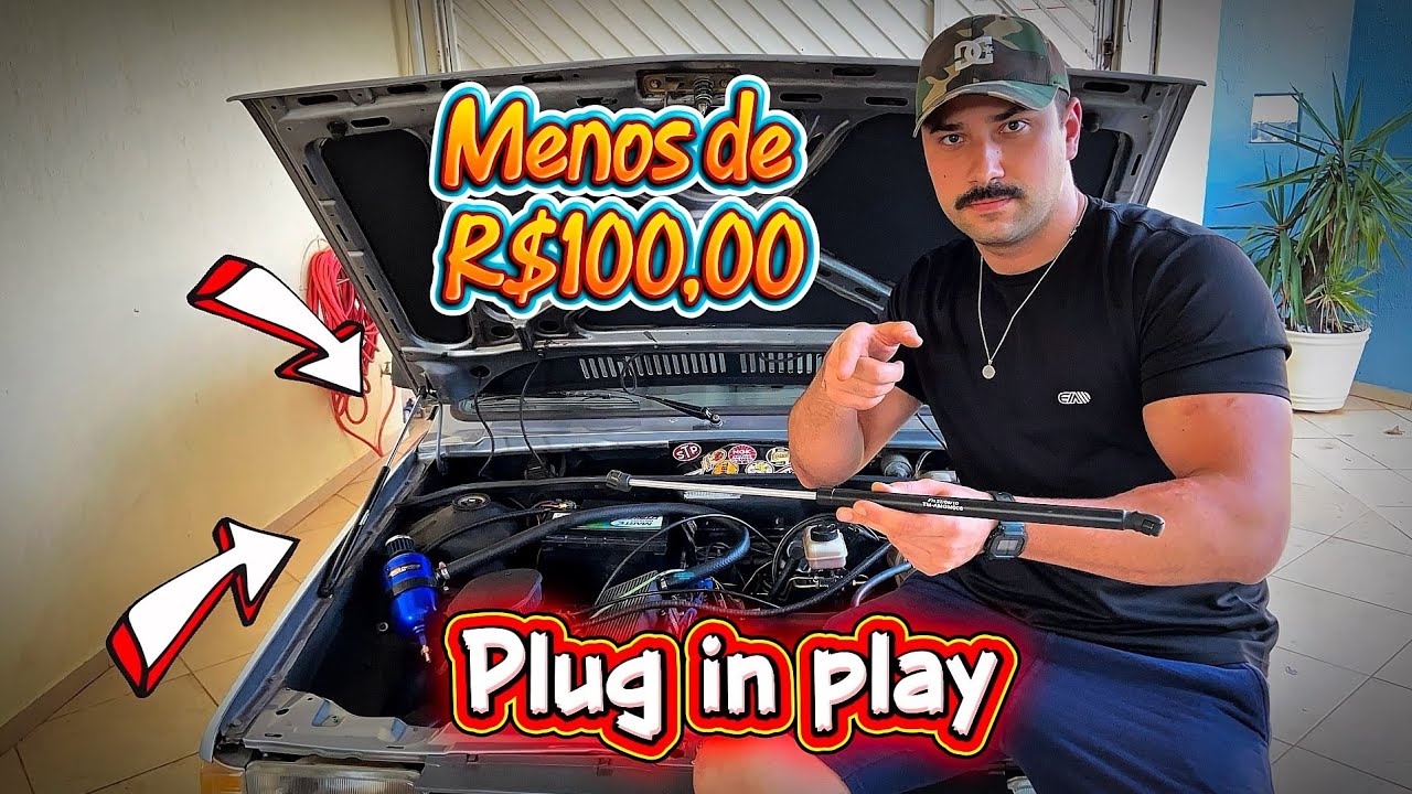 Amortecedor de capô VW quadrados // Ninguém fala disso!
