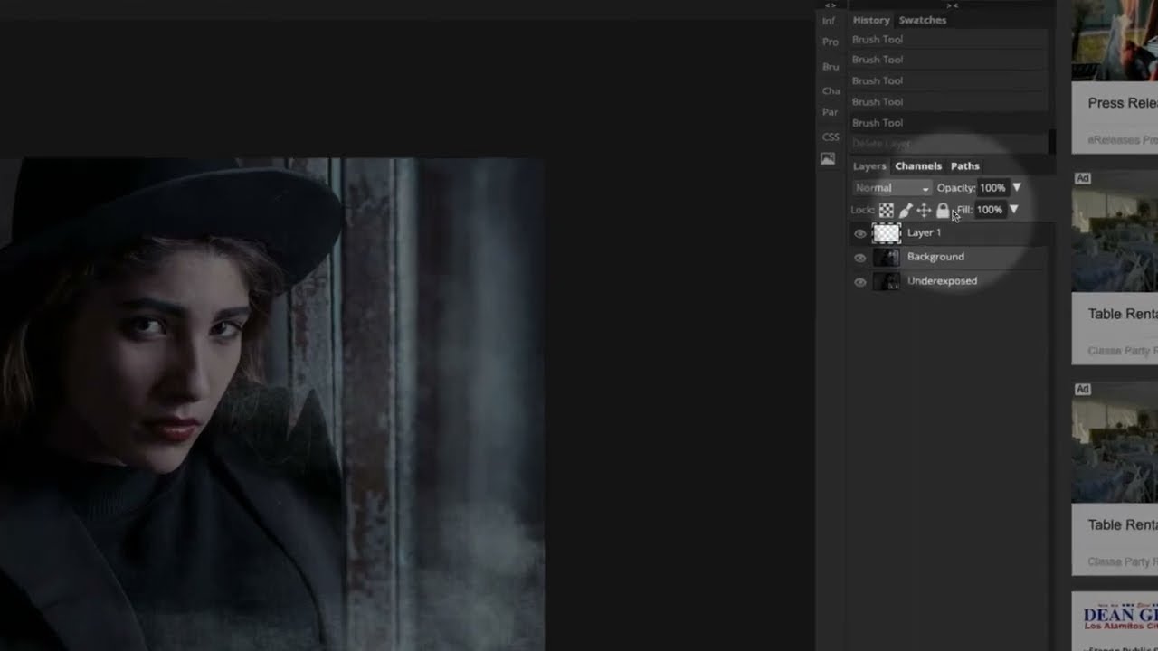 Artificial Fog | Photopea Tutorial