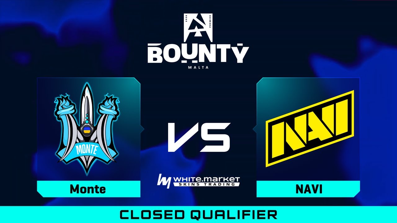Monte проти NAVI | Карта 3 | BLAST Bounty 2026 Season 1