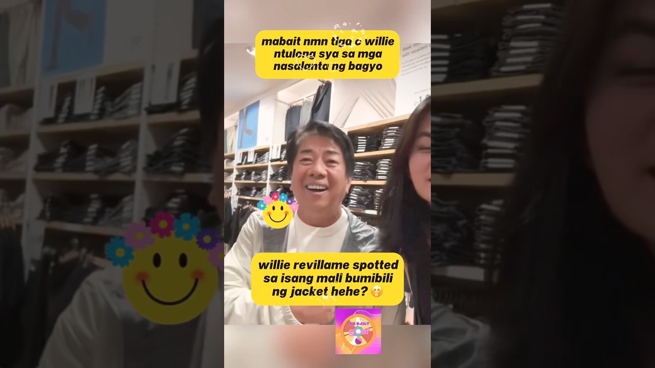 willie revillame spotted bumibili ng jacket? 😍#willierevillame #viralshorts