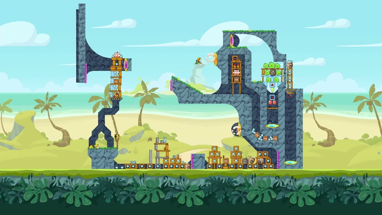 Angry Birds Friends Level 7 Tournament 1786 three stars NO POWER-UP walkthrough 2026-07-15