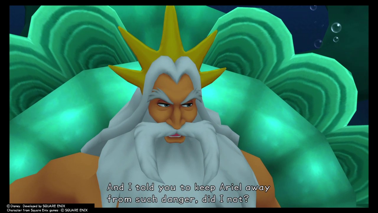 KINGDOM HEARTS - HD 1.5+2.5 ReMIX Meet King Triton