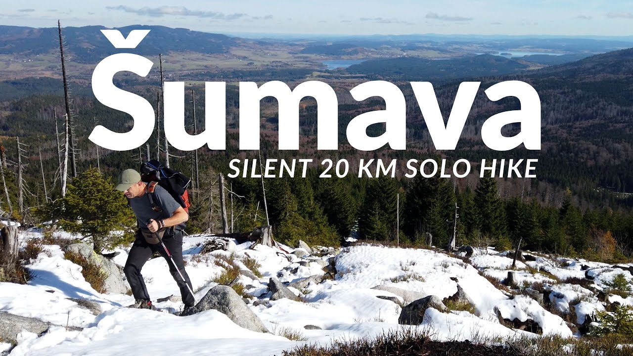 Silent Autumn Hike in Šumava Mountains | Mount Plechy & Tri-Border Point