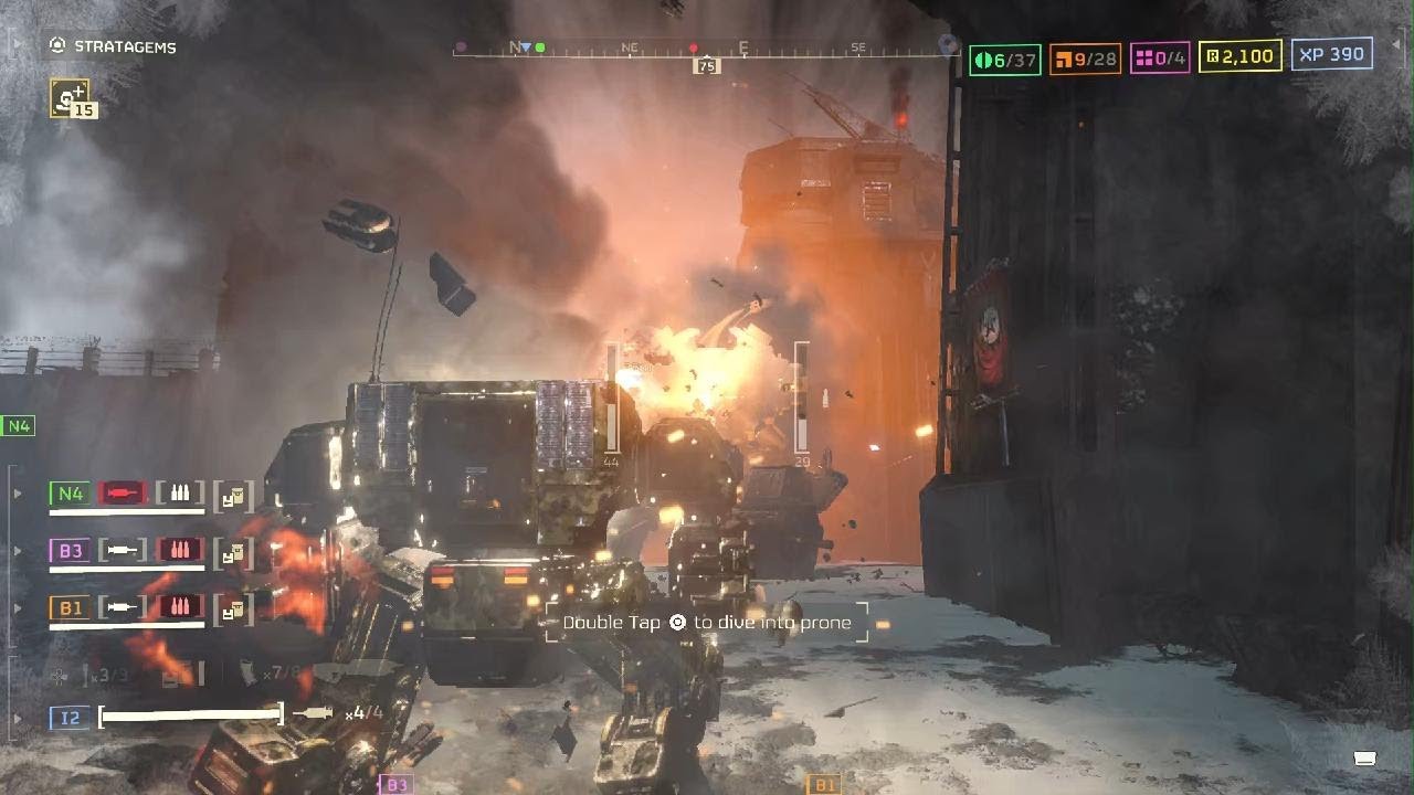 HELLDIVERS 2, Destroy Ammo Stockpiles - Cyberstan