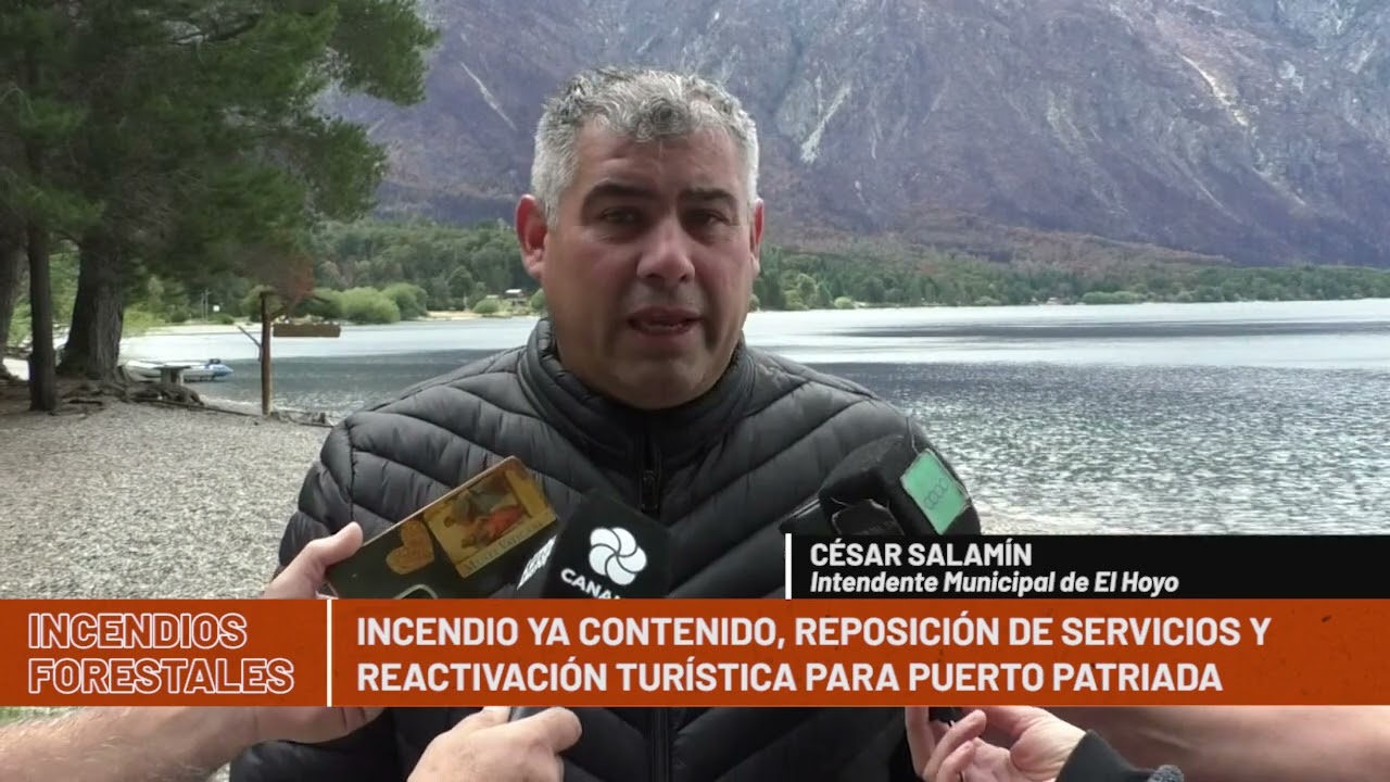 15 01 26 CÉSAR SALAMÍN Intendente Municipal de El Hoyo