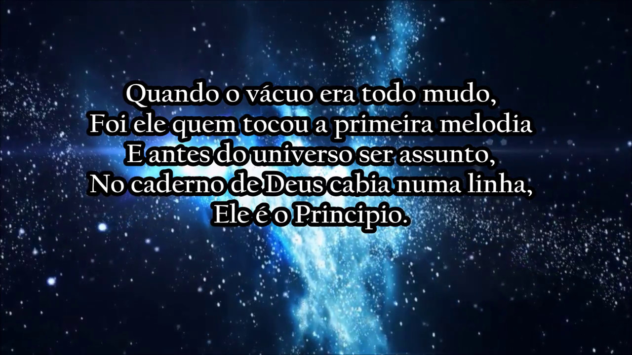 Jotta A  Princ&iacute;pio e Fim ( PLAYBACK com Letra )