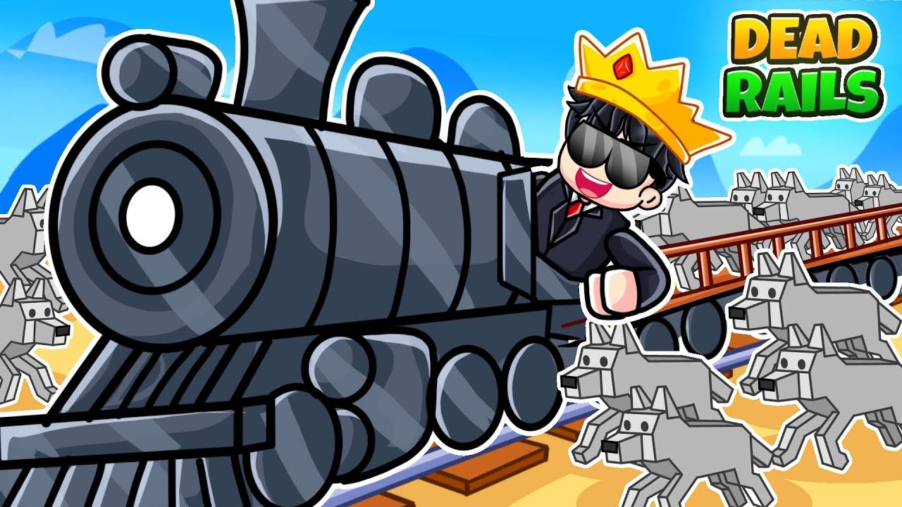 I Made an ARMY OF WOLVES to Beat Dead Rails Roblox!