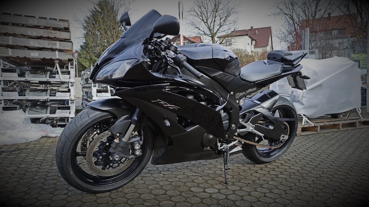 Yamaha YZF R6 RJ155 // the dark side of japan //