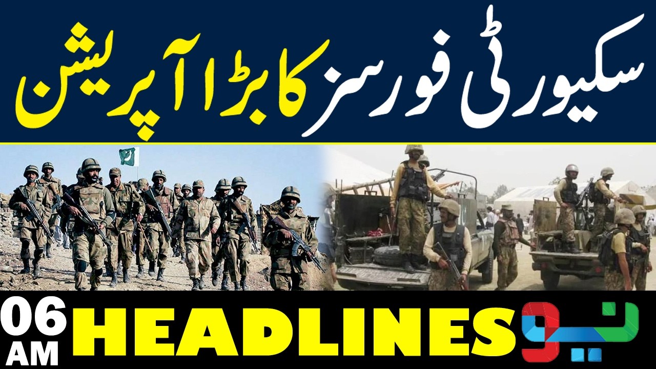 Security Forces In Action | Headlines 06AM | NEO News