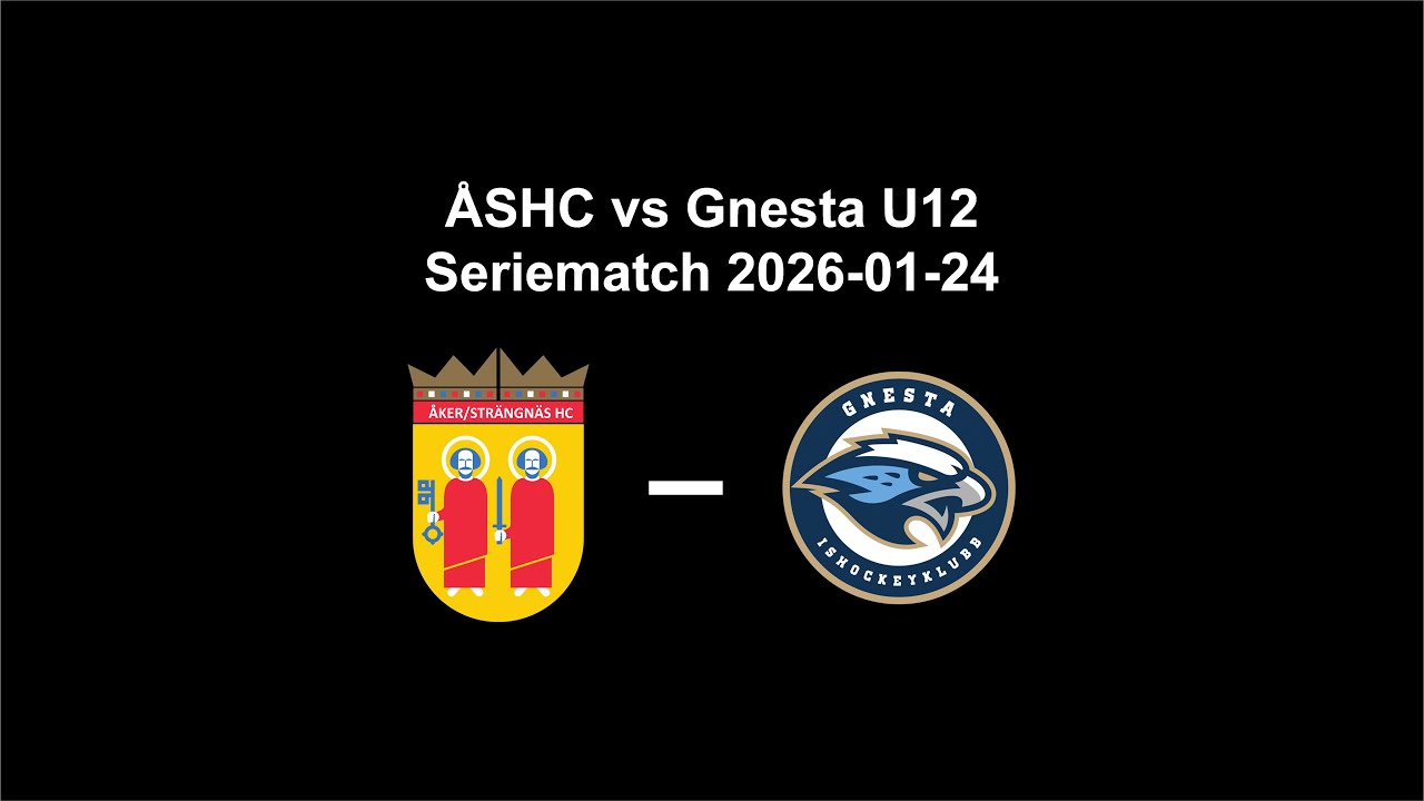 Åker Strängnäs HC möter Gnesta 2026-01-24 U12P