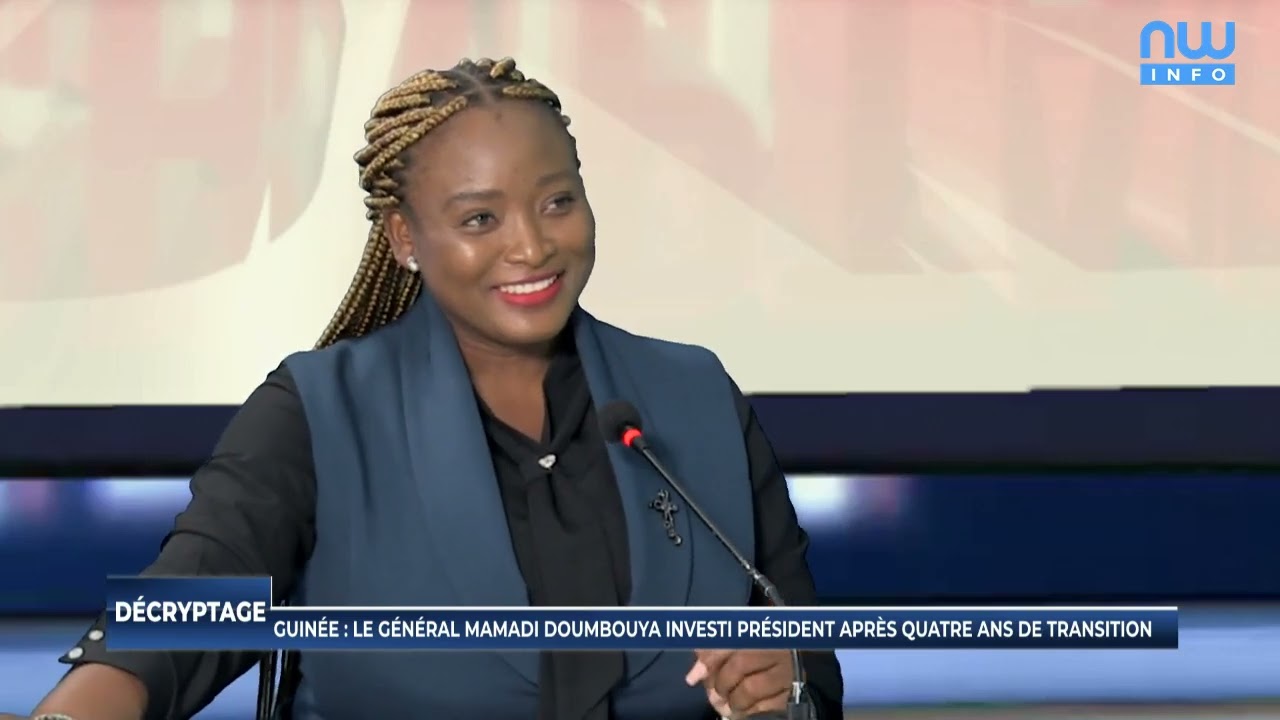 Guinée : le général Mamadi Doumbouya investi président après quatre ans de transition