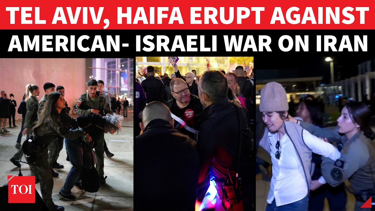 'TREAT NON-ISRAELIS AS HUMANS': Clashes As Tel Aviv Explodes Against Netanyahu's War On Iran