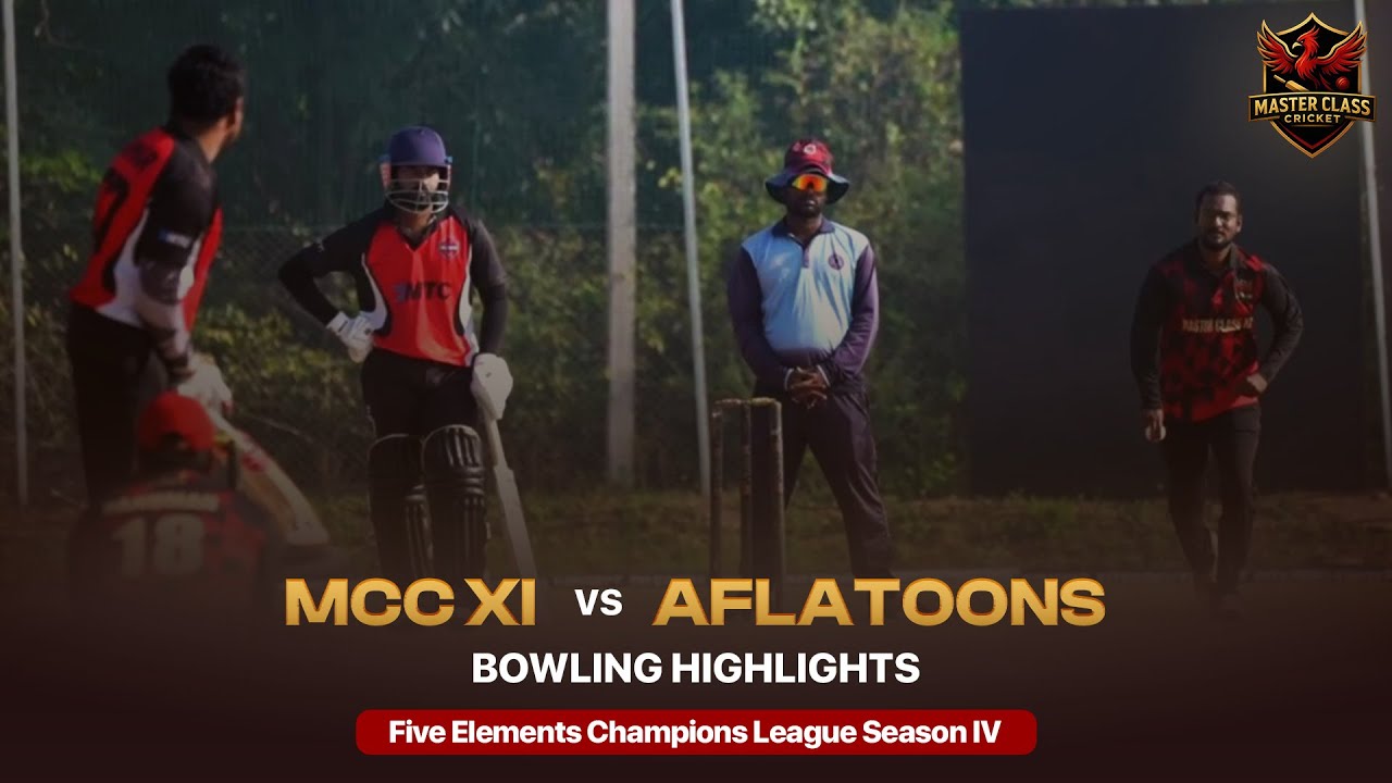 Master Class XI Bowling Highlights vs AFLATOONS | Five Elements Champions League - Season IV