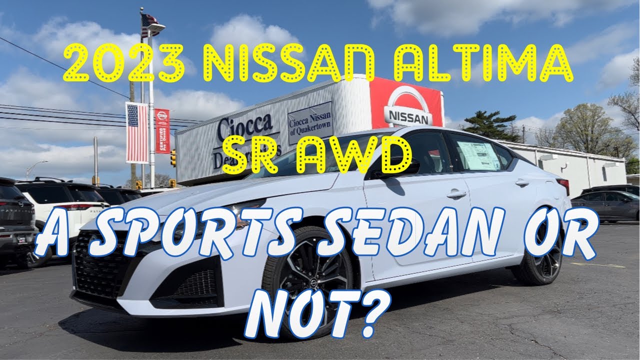2023 Nissan Altima SR AWD