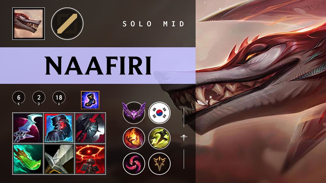 Naafiri Mid vs Lissandra - KR Master Patch 26.02