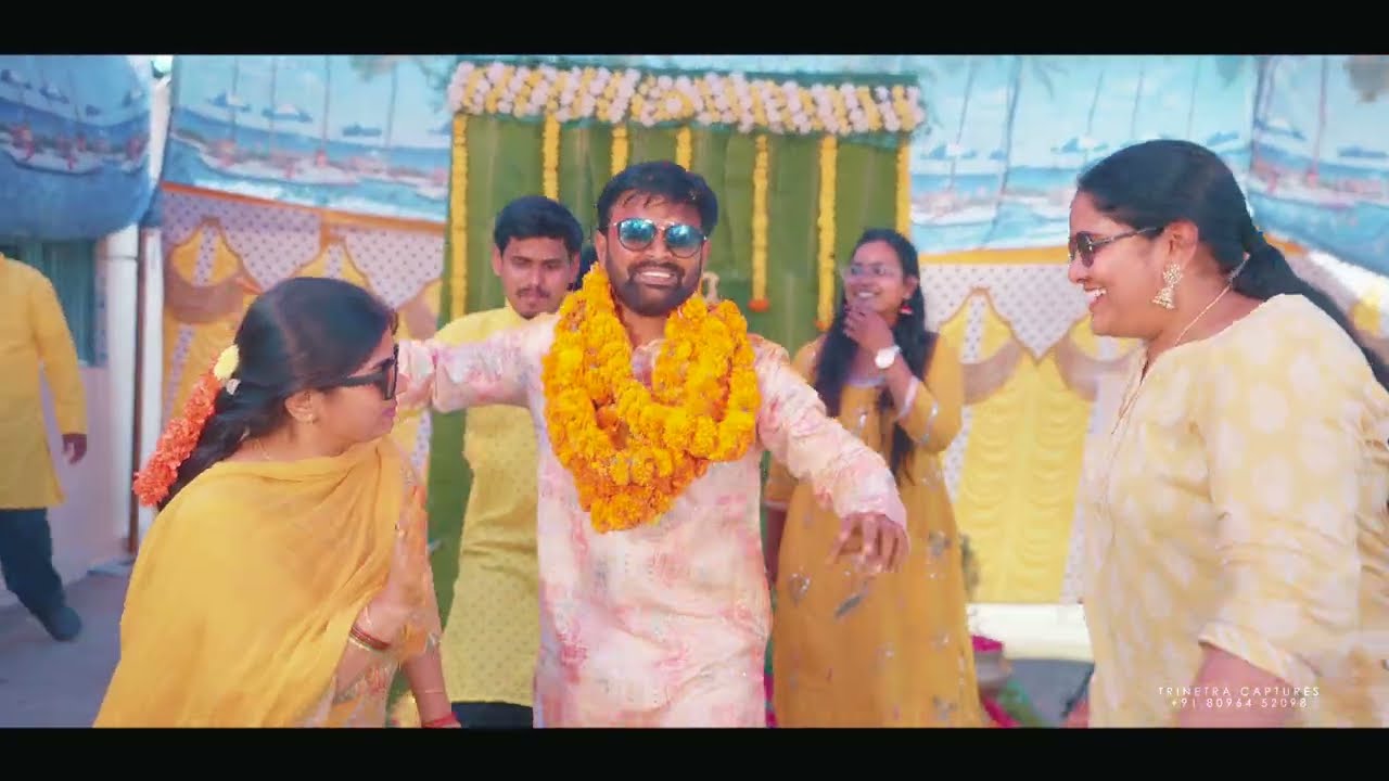 Venkat Swargam|| HALDI Ceremony||Dodda Devera padu || Trinetra captures ||8096452098