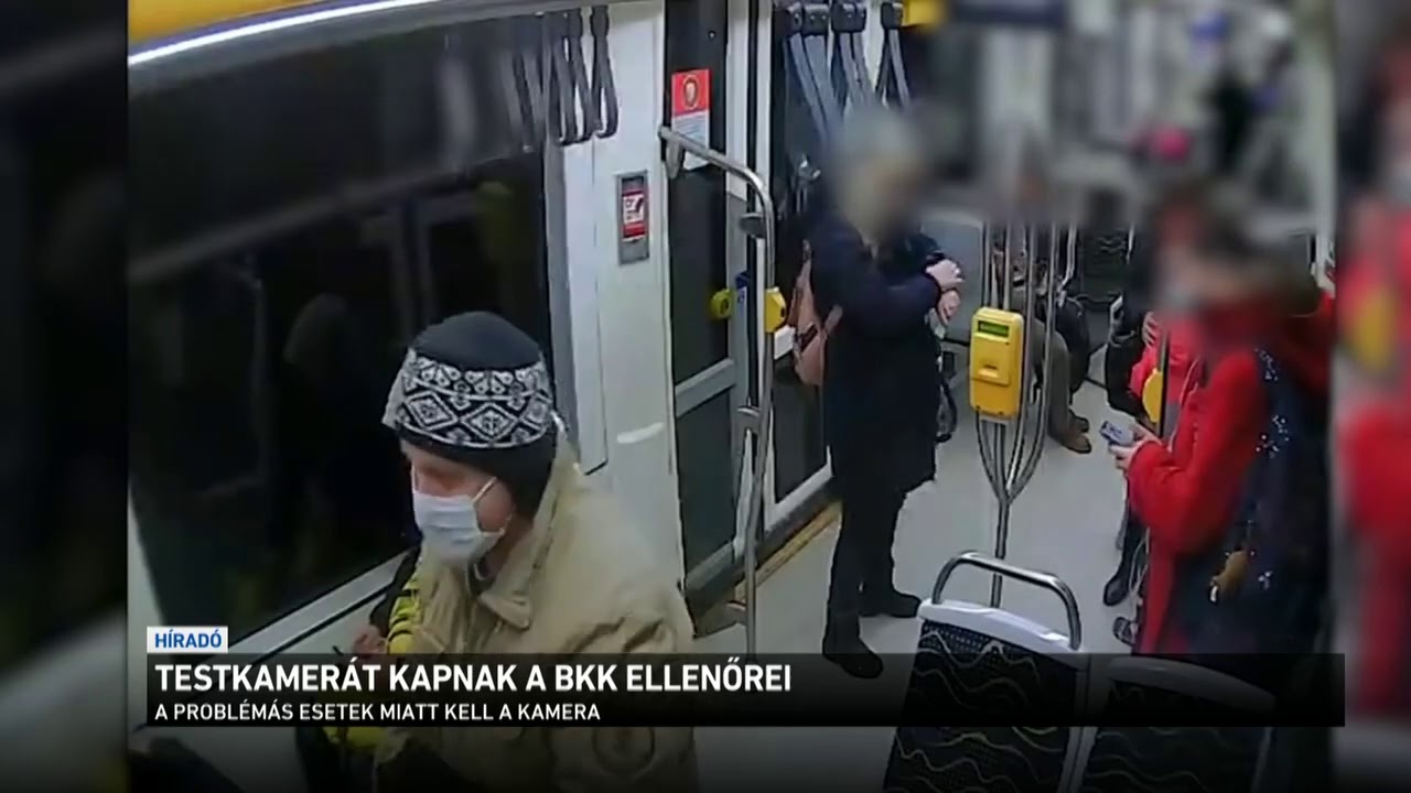 Testkamerákat kapnak a BKK ellenőrei