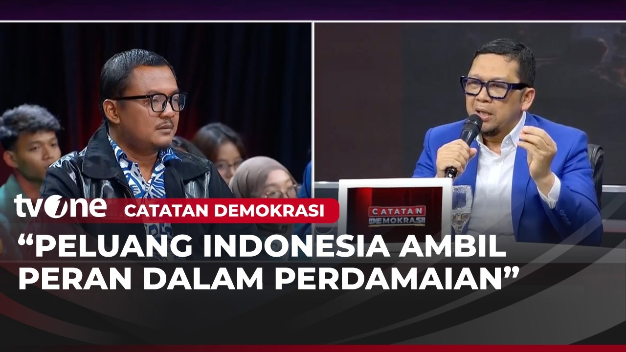 Ahmad Doli: Bahaya Apabila Menormalisasikan Perang | Catatan Demokrasi tvOne