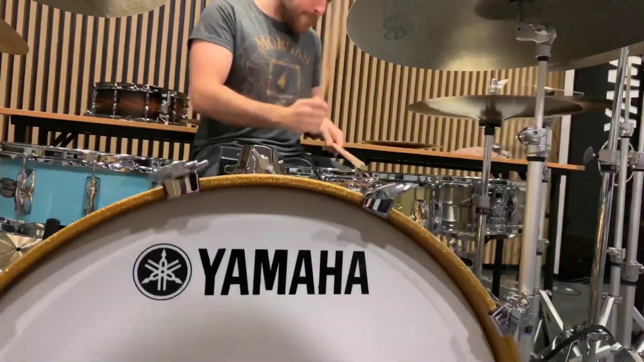 EKAIN ELORZA (Morgan, Dinero) probando el EAD10, cajas Yamaha Recording y platos Paiste Masters!