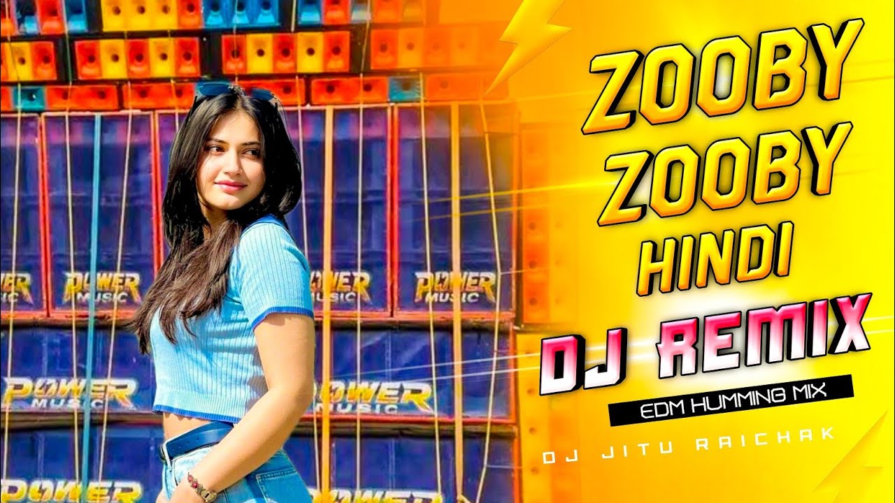 Zooby Zooby DJ Remix 🕺 Retro EDM Humming Drop | DJ Jitu 2025