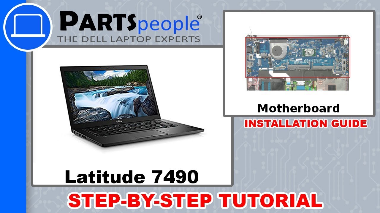 Dell Latitude 7490 (P73G002) Motherboard How-To Video Tutorial