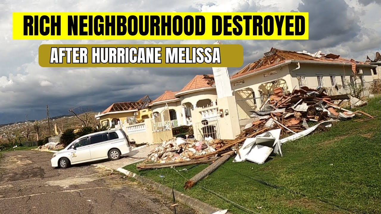 Home Worth Millions Vanished , Overnight After Hurricane Melissa in Whitehouse Westmoreland Jamaica