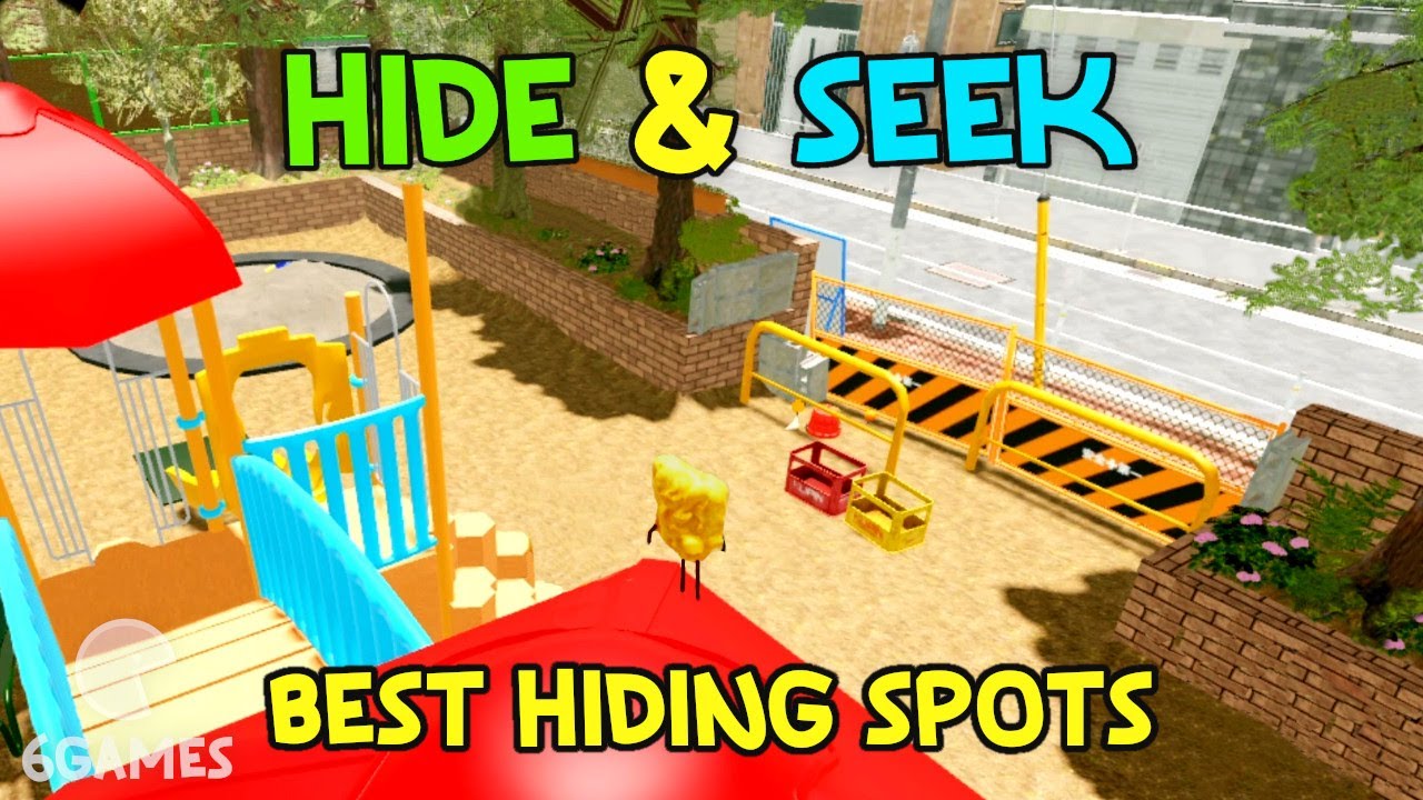 Hide and Seek: Best Hiding Spots in Playground - Secret Staycation [Roblox]