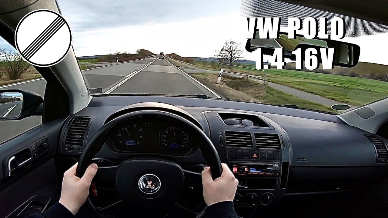 2006 VW Polo IV | 1.4 16V | POV Country Road Drive