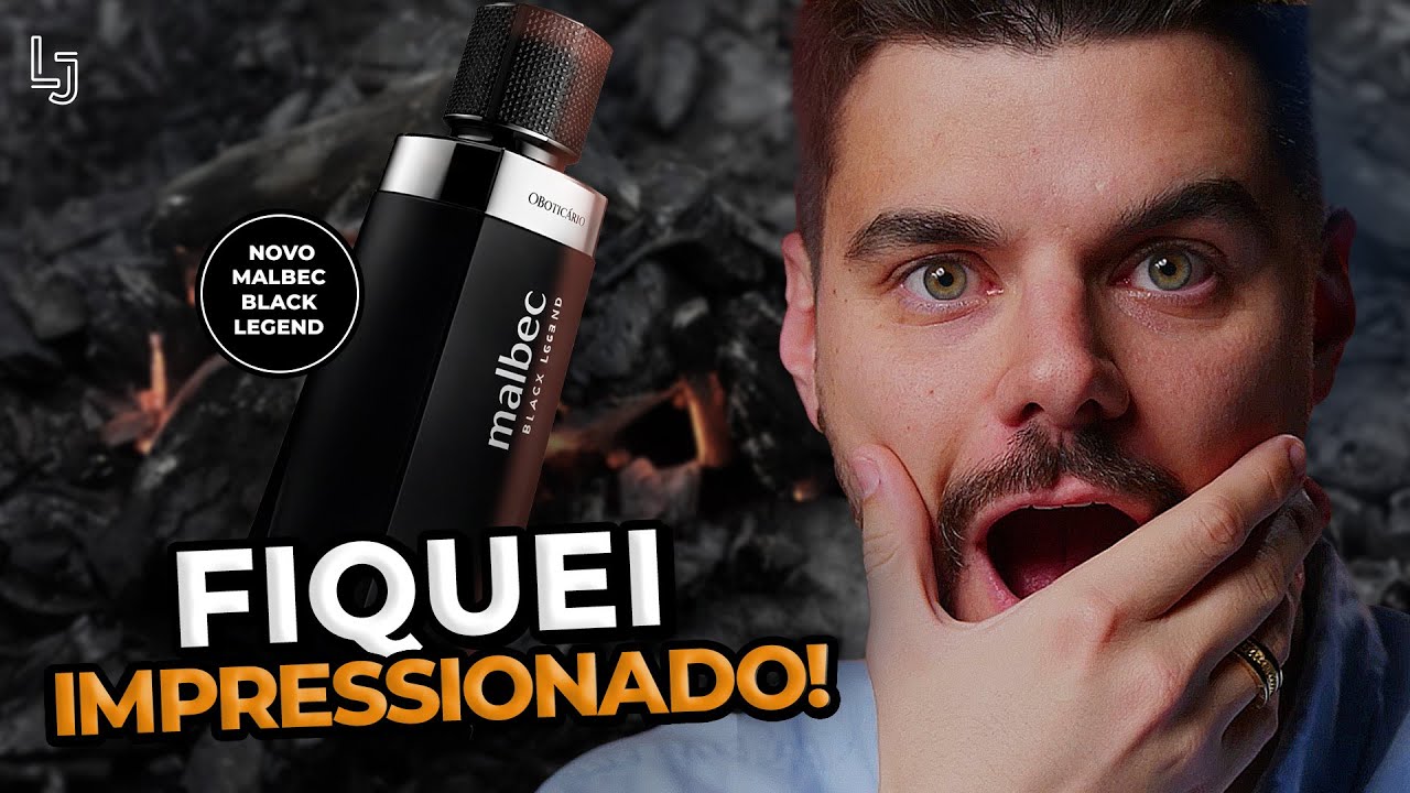 CONHECI O NOVO MALBEC BLACK LEGEND DO BOTICÁRIO E FIQUEI IMPRESSIONADO! ESSE PERFUME ESTÁ INCRÍVEL!